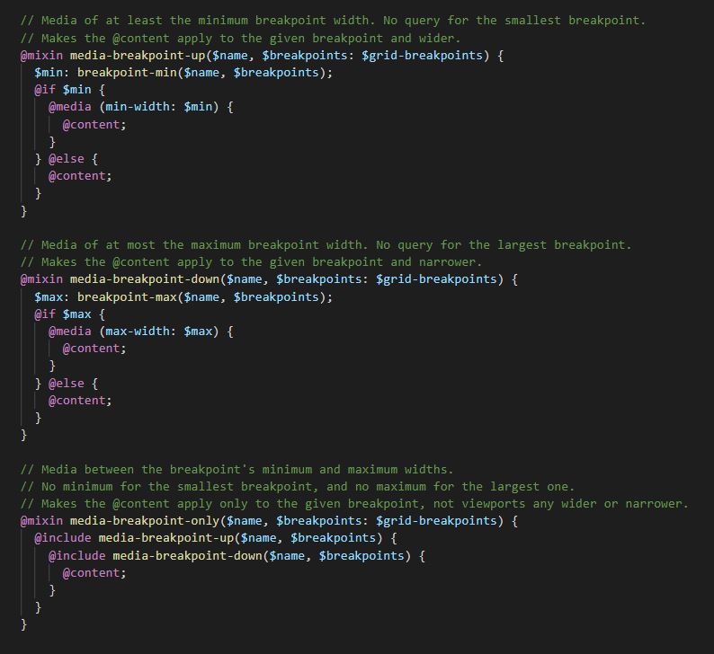 sass-breakpoints-mixins